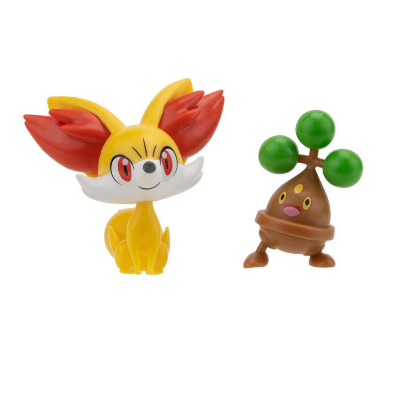Pokemon Fennekin + Bonsly Figur