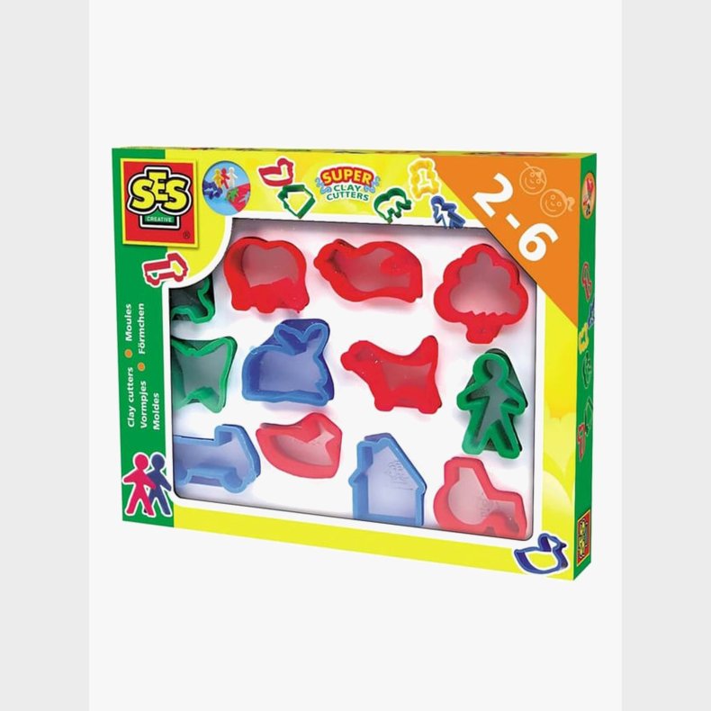 SES Creative Forme til Modellervoks 12-pak