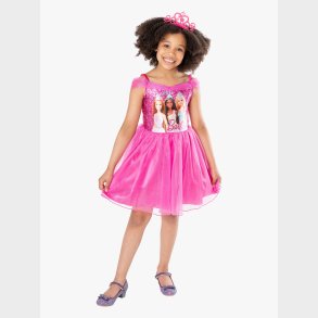Barbie Kostume Kjole med H�rb�nd, 3-4 �r