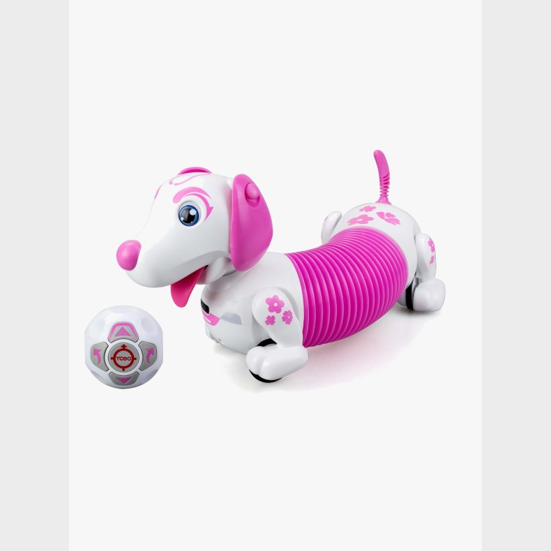 Silverlit Interaktiv Hund Dash D, Pink