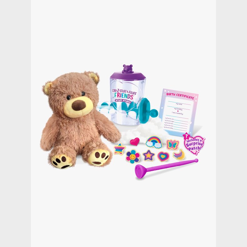 Cra-Z-Art DIY-st Bamse Stuff And Fluff Friends