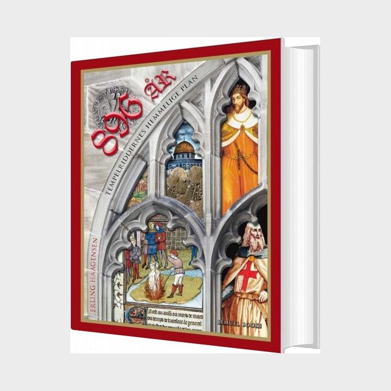 896 r - Tempelriddernes Hemmelige Plan - Erling Haagensen - Bog