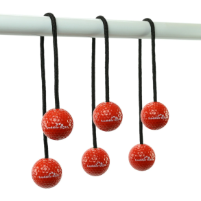 VIVERE | Bolde til stigegolf af tr� - Flere farver, 3 stk R�d