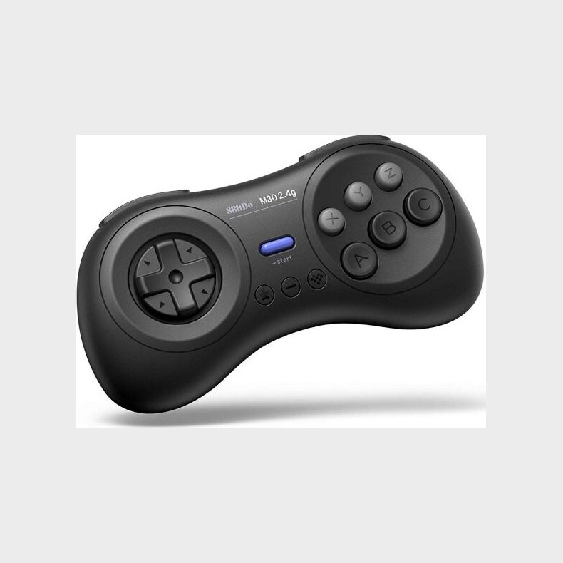 8bitdo - M30 2.4g Mega Drive - Gamepad Controller - Sort