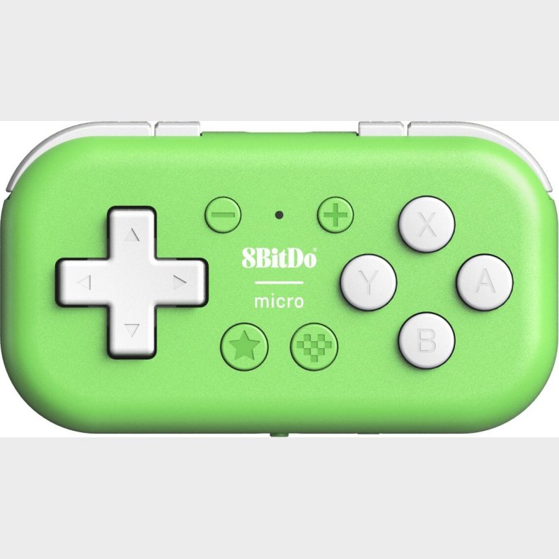 8bitdo - Micro - Bluetooth Controller Til Android Pc Macos - Grn
