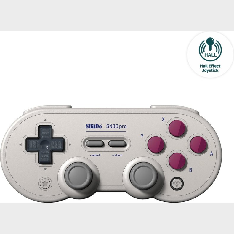 8bitdo - Sn30 Pro - Controller Til Switch Pc Mac Android - Classic