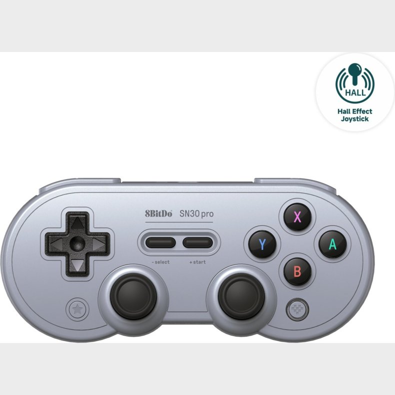 8bitdo - Sn30 Pro - Controller Til Switch Pc Mac Android - Gr