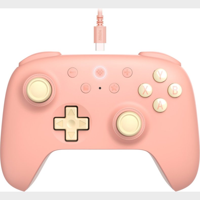 8bitdo Ultimate 2c Wired Pad Peach