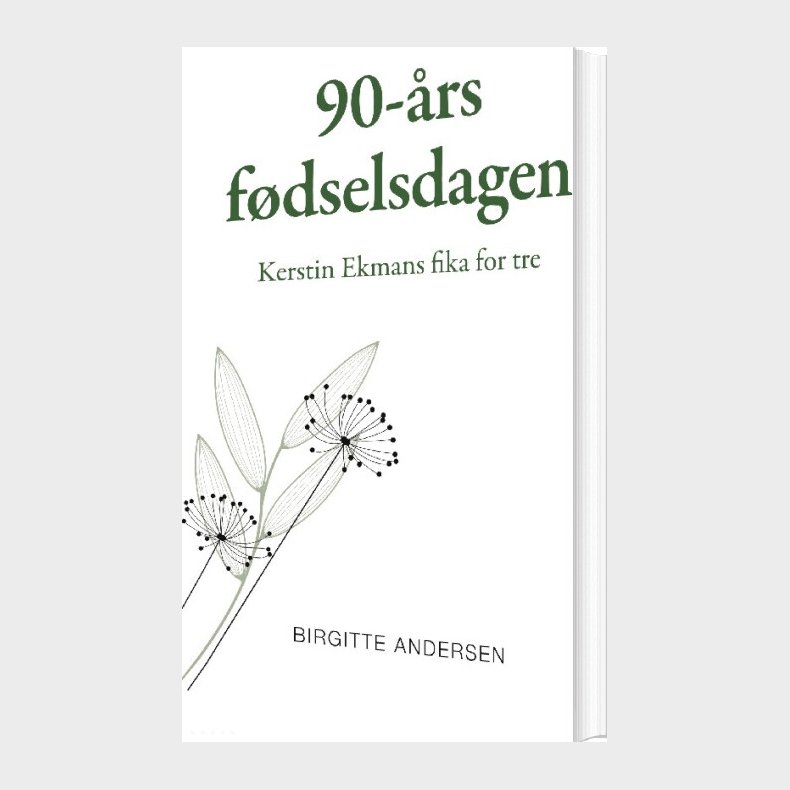 90-rs Fdselsdagen - Birgitte Andersen - Bog