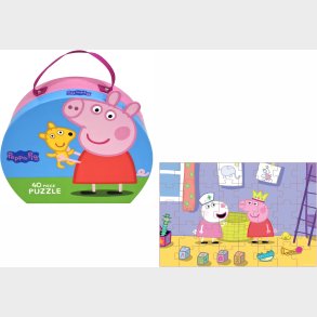 Barbo Toys Gurli Gris Puslespil med Puslespil 40 Brikker