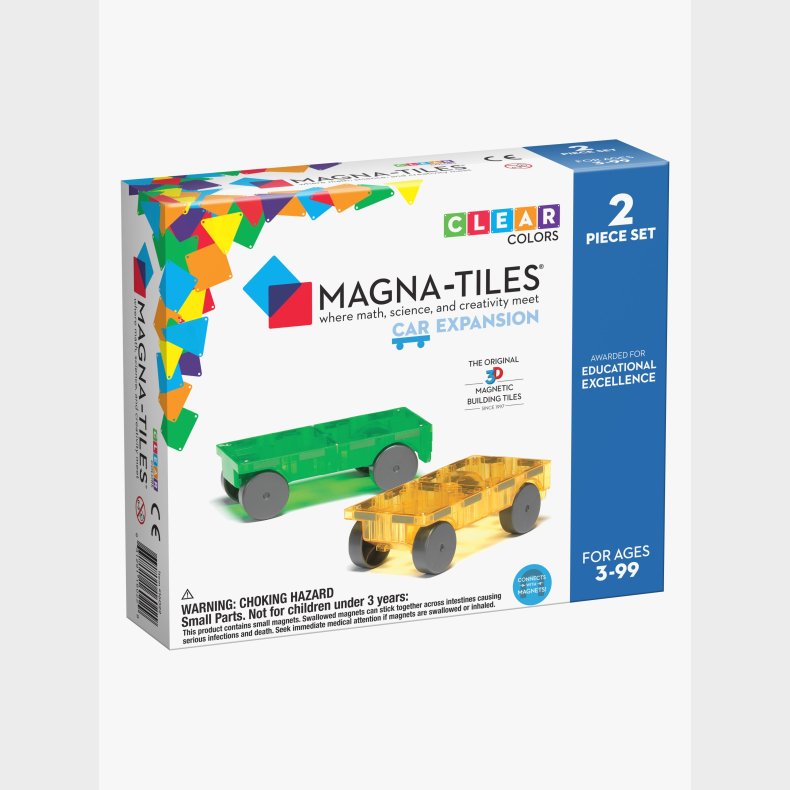 MAGNA-TILES Biler Bygges�t 2 Dele