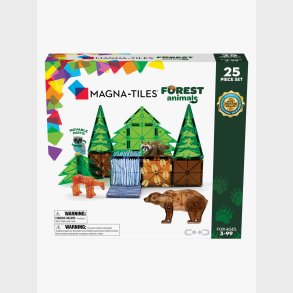 MAGNA-TILES Skovdyr Bygges�t 25 Dele