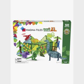 MAGNA-TILES Dinosaurverden XL Bygges�t 50 Dele