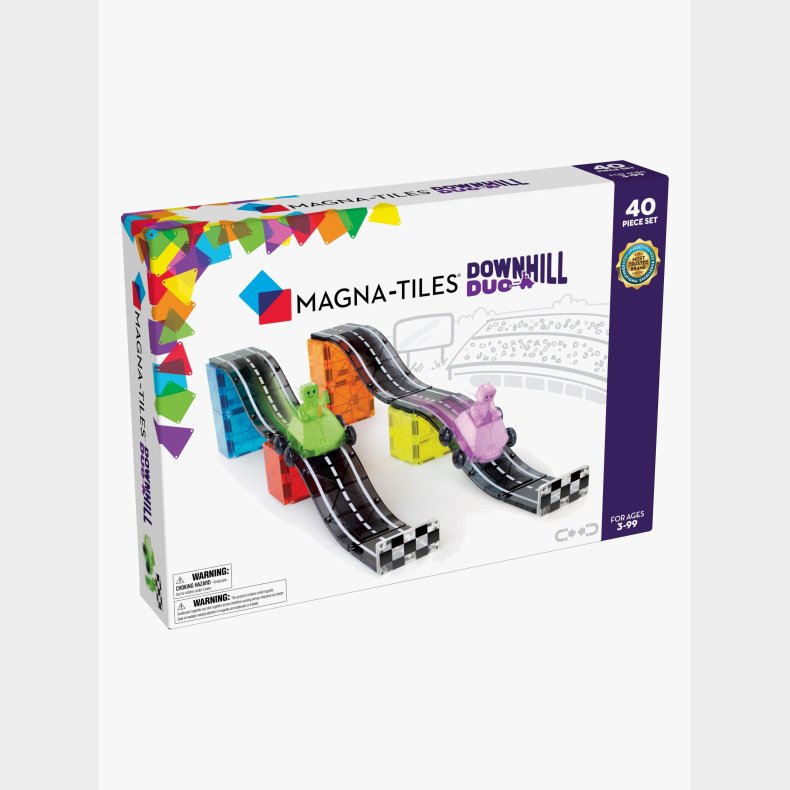 MAGNA-TILES Downhill Duo Bygges�t 40 Dele