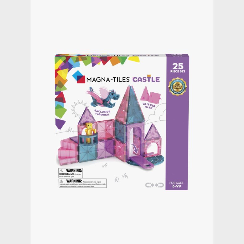 MAGNA-TILES Slot Bygges�t 25 Dele
