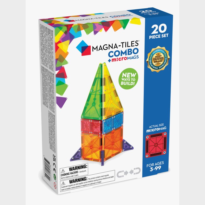 MAGNA-TILES Combo Bygges�t 20 Dele
