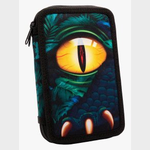 Valiant Dino T-REX Adventure  Fyldt Dobbelt Penalhus, Grn