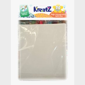 KreatZ Magic Drawing Board Refillpapir 20-pack
