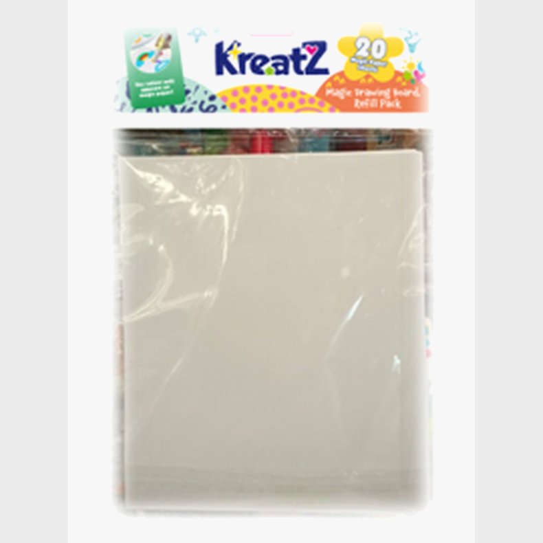KreatZ Magic Drawing Board Refillpapir 20-pack