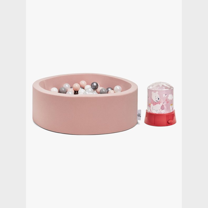 JLY Boldbassin og Peter Plys Projektor, Pink/Rose