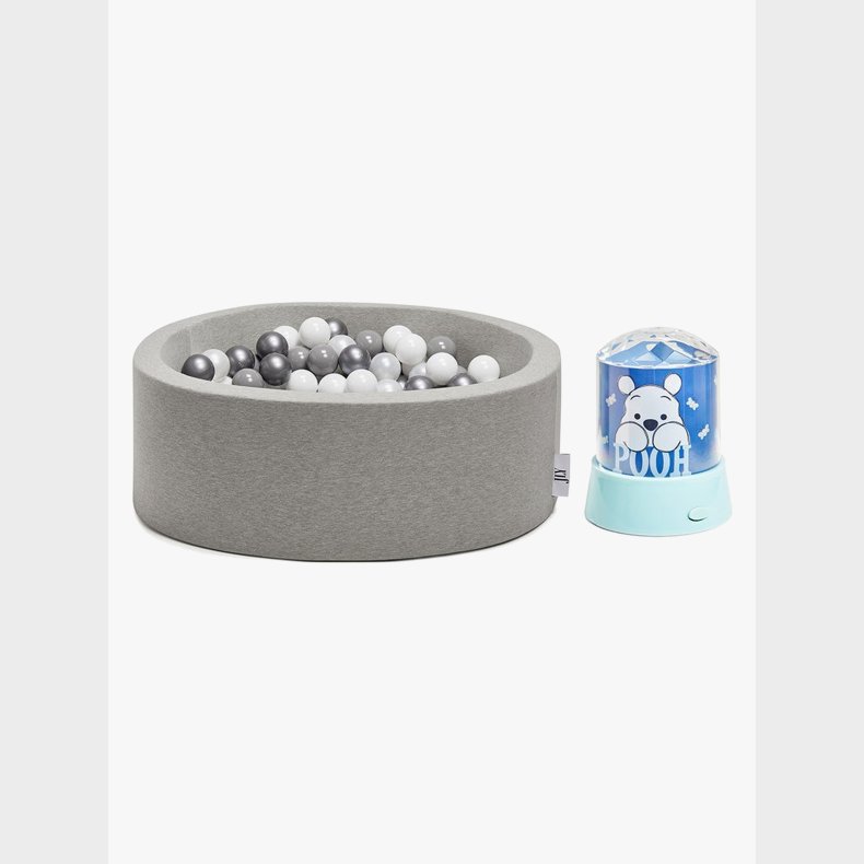 JLY Boldbassin og Peter Plys Projektor, Grey/Blue