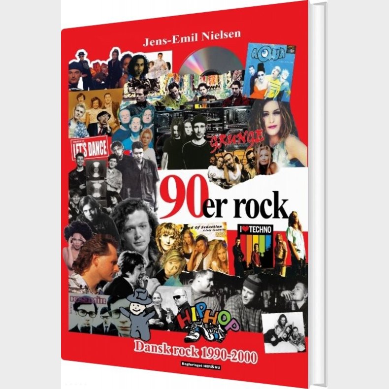 90er Rock - Jens-emil Nielsen - Bog