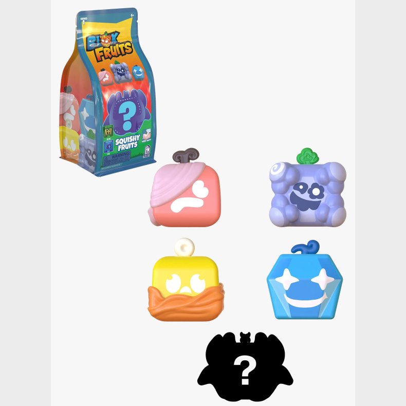Roblox Blox Fruits Squishy-figur Series 1 Blandet Udvalg