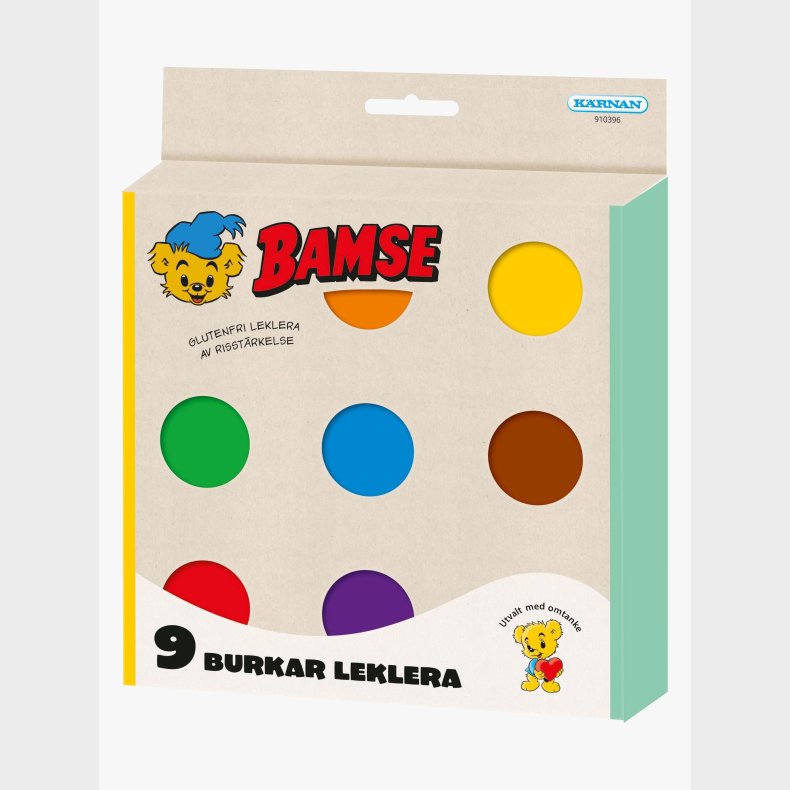 Egmont K�rnan Bamse Glutenfri Modellervoks 9-pak