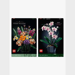 LEGO Icons Botanical Collection 10311 Orkid� &  10280 Blomsterbuket