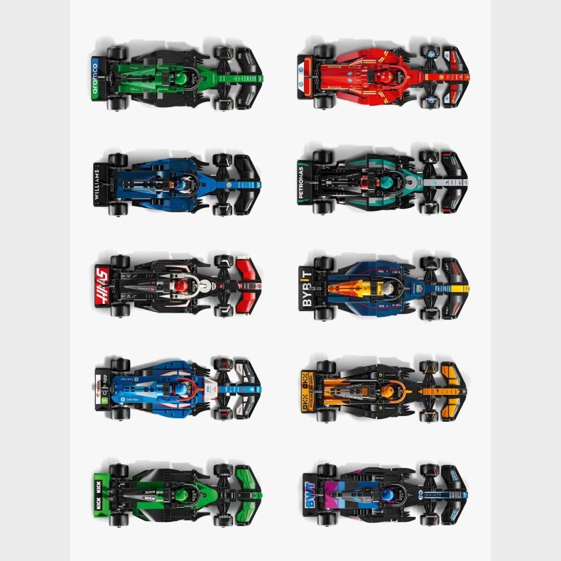 LEGO Speed Champions All F1 Teams Pakke