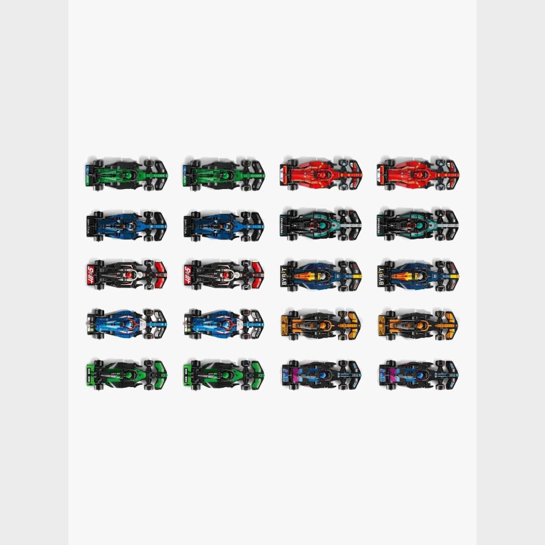 LEGO Speed Champions Full F1 Grid Pakke