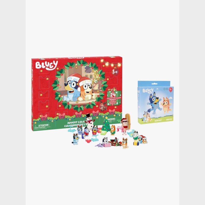 Bluey Julekalender &  Perlest