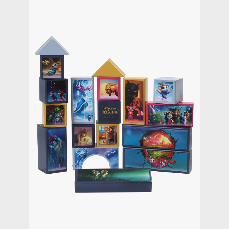 Musse &  Helium Musse &  Helium Byggeklodser i Tr�