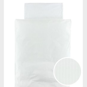 Nrgaard Madsens Sengetj - Baby - Hvid m. striber