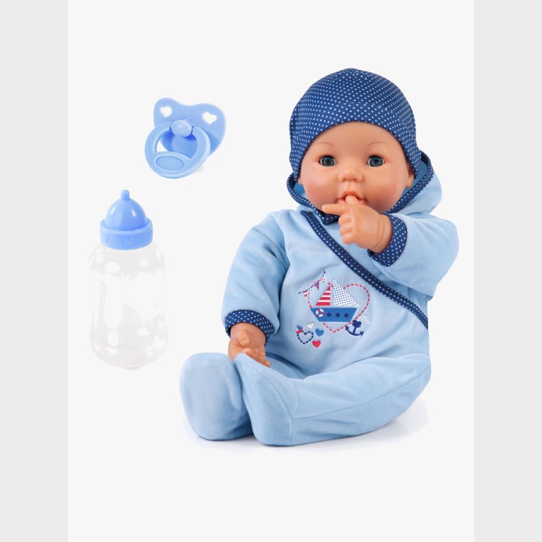 Bayer Design Hello Baby Boy  Interaktiv Dukke