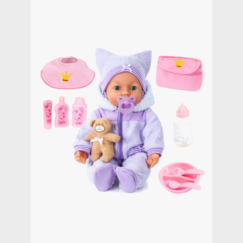 Bayer Design Dukke Piccolina m. Tilbeh�r 46 cm