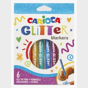 Carioca Plus Glittertusser 8-pak