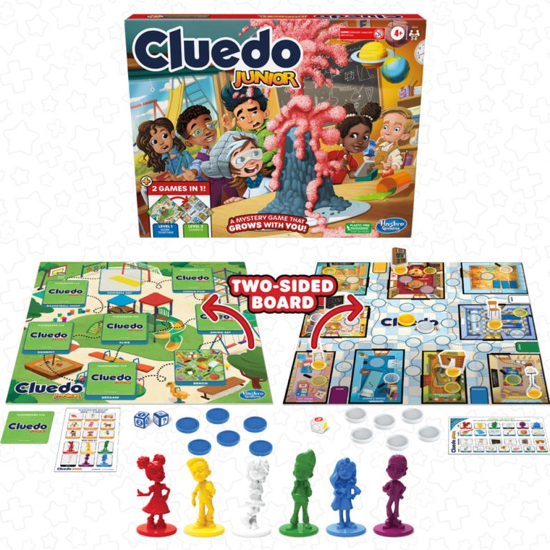 Hasbro | 2-i-1 brtspil - Clue Junior