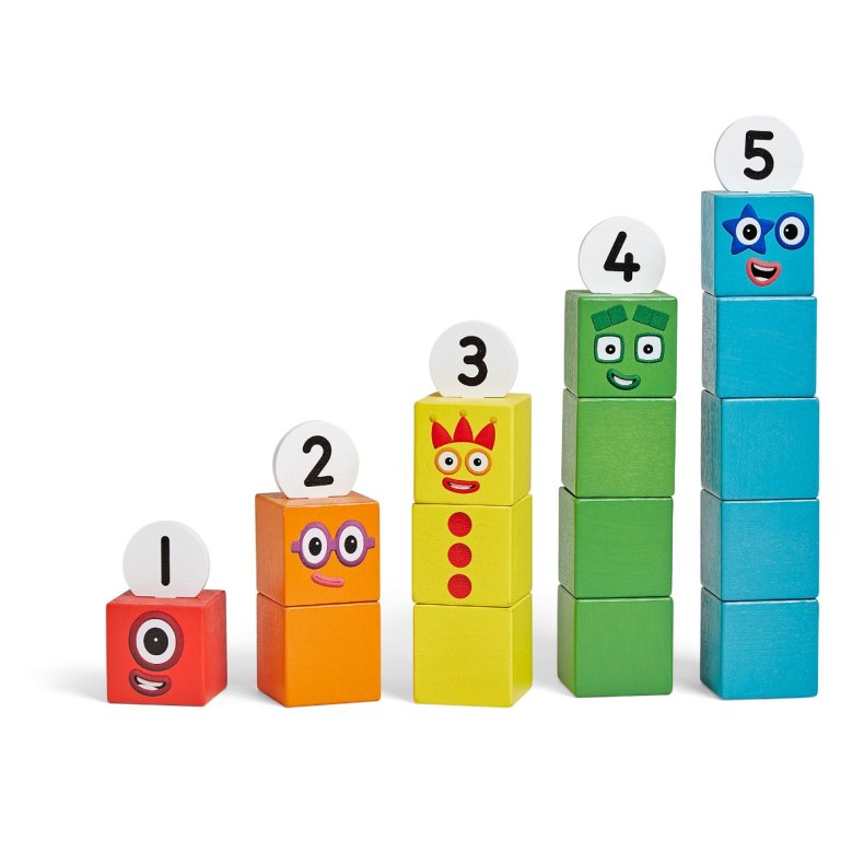 Learning Resources | Numberblocks - Fem gode venner (af tr)