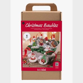 Creotime DIY S�t Julekugler Perler