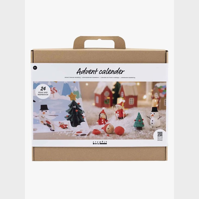 Creativ Company Julekalender Lufttrrende Ler Jul