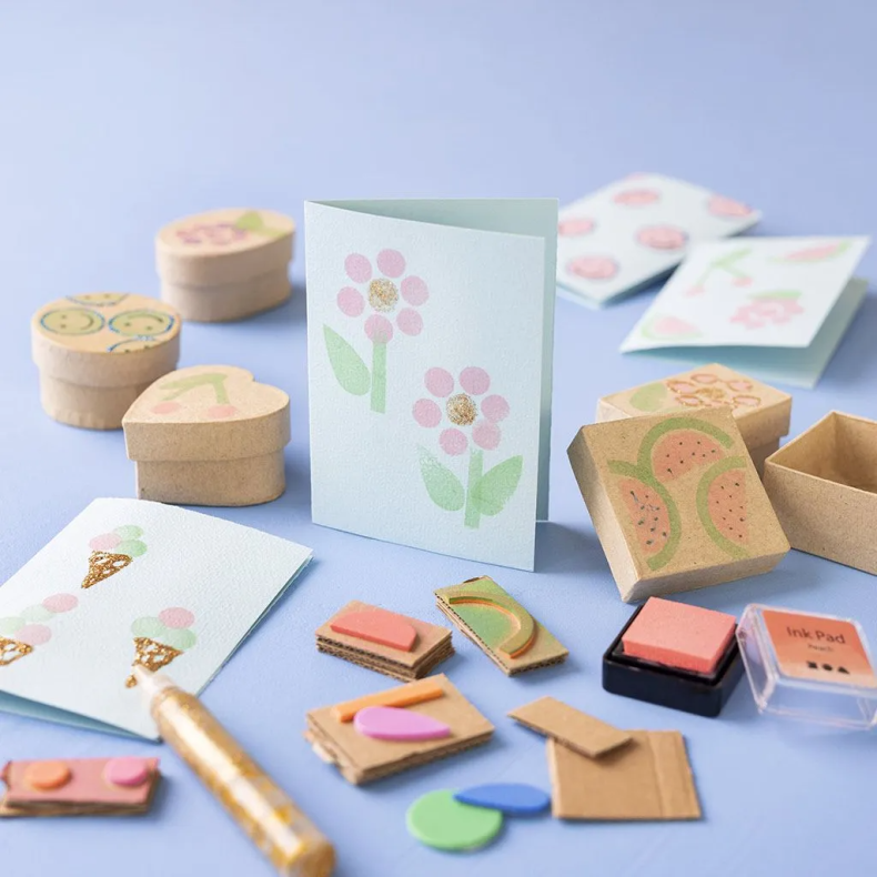 Stempeltryk - Dekorer sker og kort