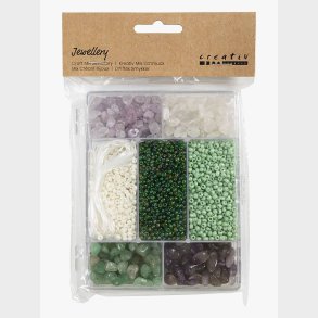 Creativ Company Perles�t Krystaller, Gr�n/Lilla