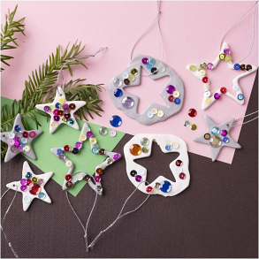 Creativ Company | Julepose - Julestjerner af ler