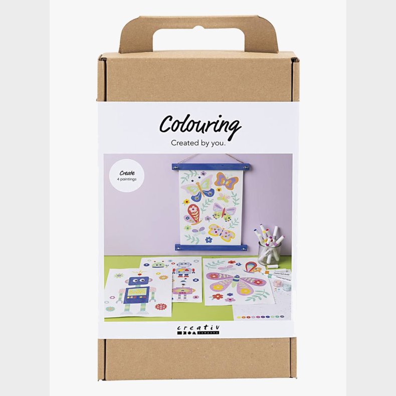 Creativ Company Kreas�t Farvel�gning Happy Colors