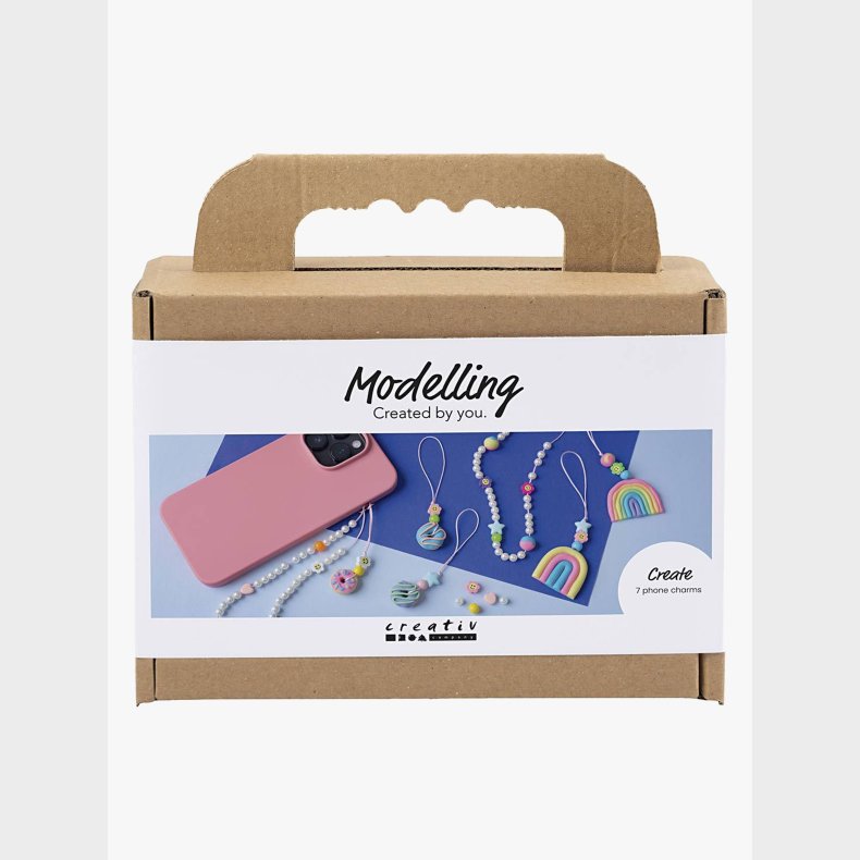 Creativ Company Kreas�t Mini Modellervoks Mobiltelefoncharm