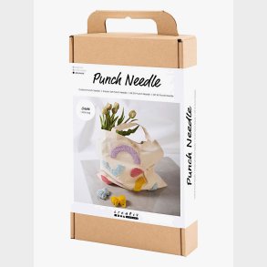 Creativ Company Kreas�t Broderi Stofpose med Pastelfarver