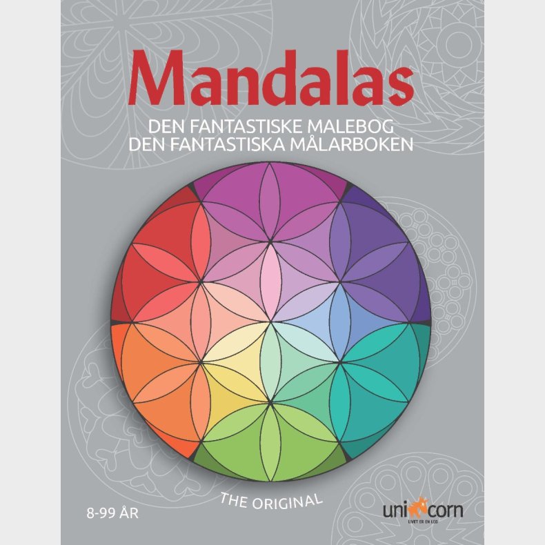Mandalas malebog - Den fantastiske