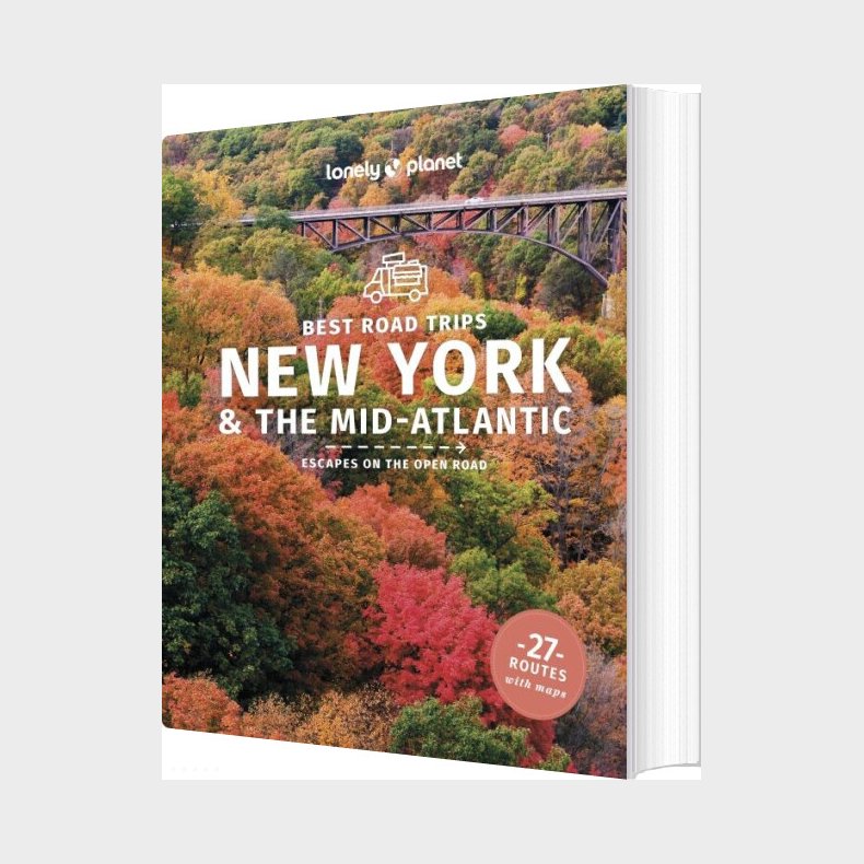 Best Road Trips New York & The Mid-atlantic - Lonely Planet  - English book