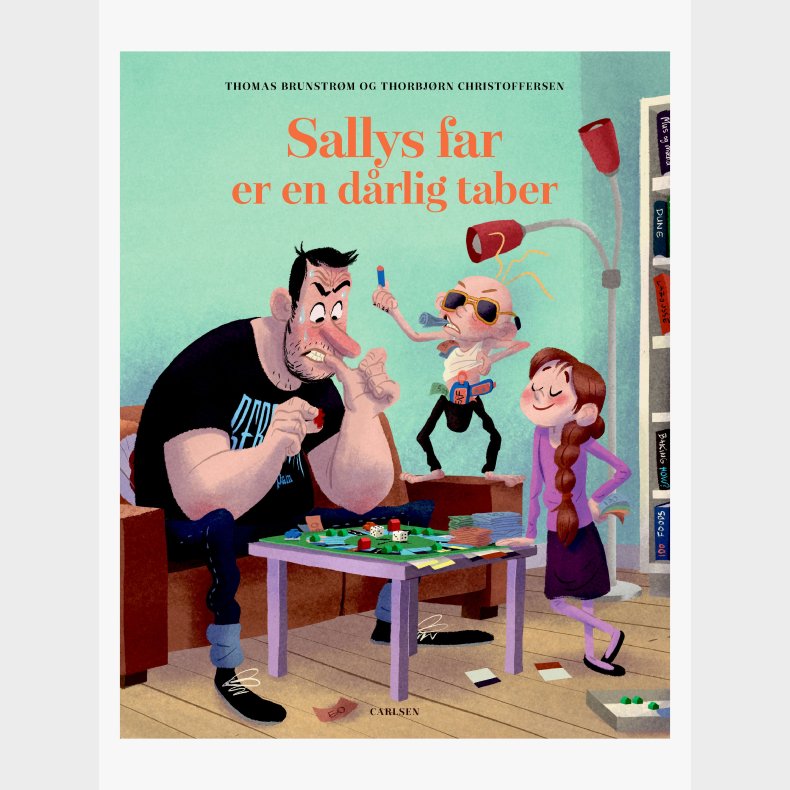 Carlsen Bog Sallys far er en d�rlig taber